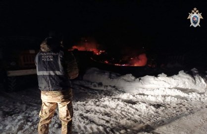 В Омутнинском районе проводится проверка по факту гибели мужчины в результате пожара